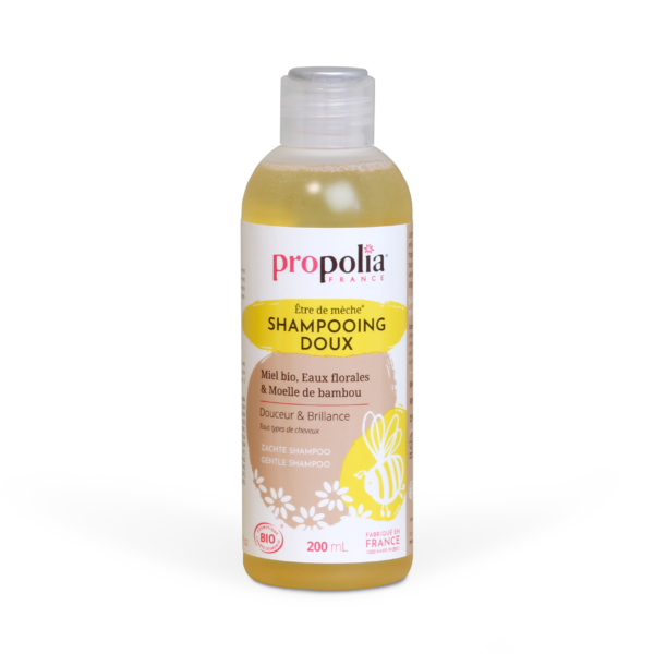 Shampoing doux fleur d'oranger miel et bambou