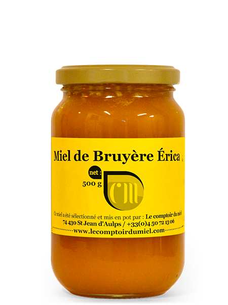 Miel de Bruyère Érica : 500g