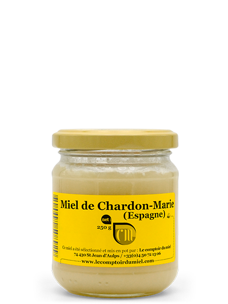 miel-chardon-espagne-250g Miel de Chardon-Marie d'Espagne : 250g