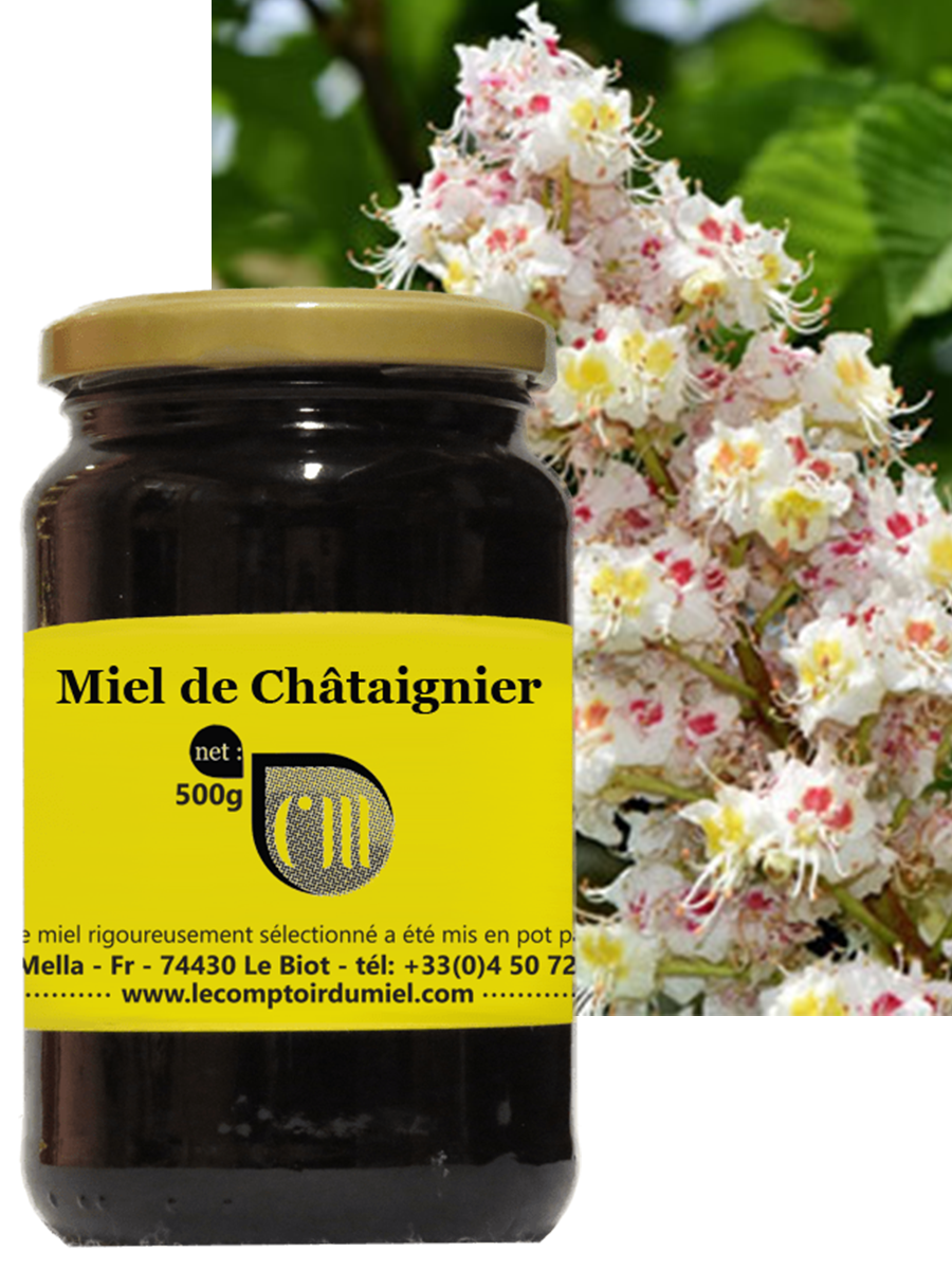 Miel de châtaignier de France