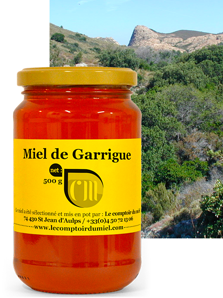 Miel de garrigue française