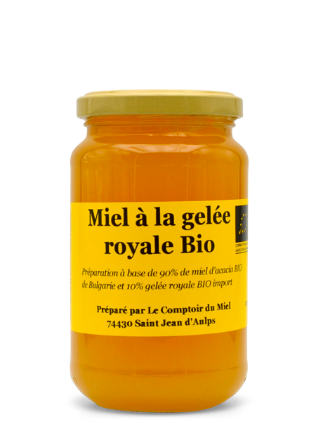 Miel à la gelée royale bio