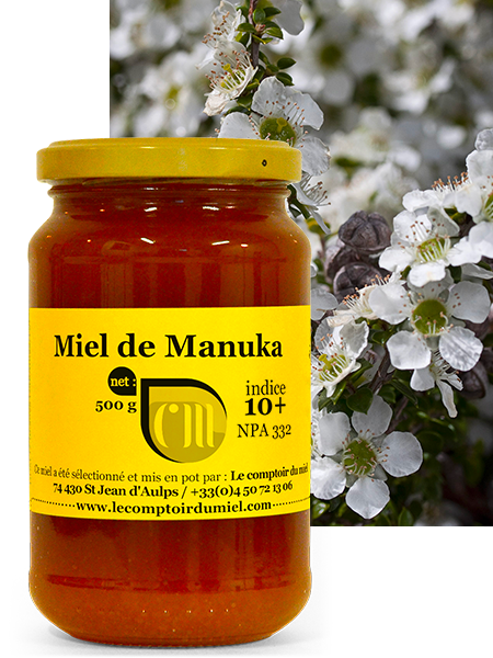 Miel de manuka indice 10+ NPA 332