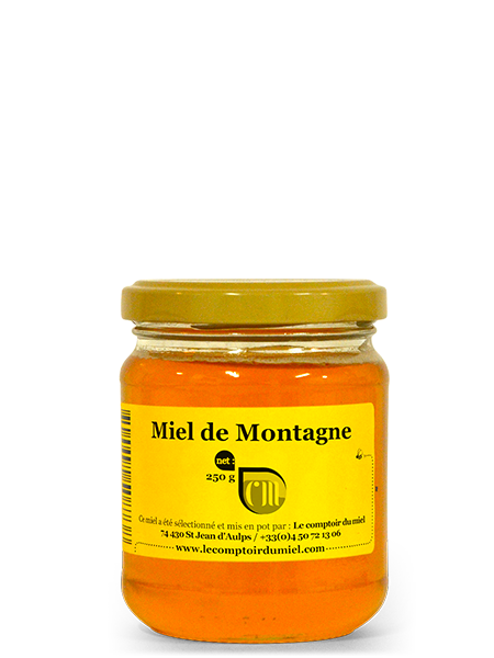 miel-montagne-250g Miel de Fleurs de Montagne : 250g