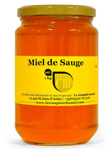 miel-sauge-1kg Miel de Sauge : 1kg