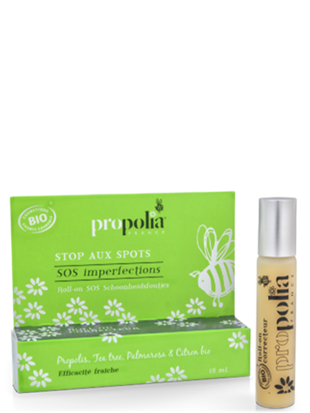 Roll-On anti-imperfections, propolis, tea tree, palmarosa et citron