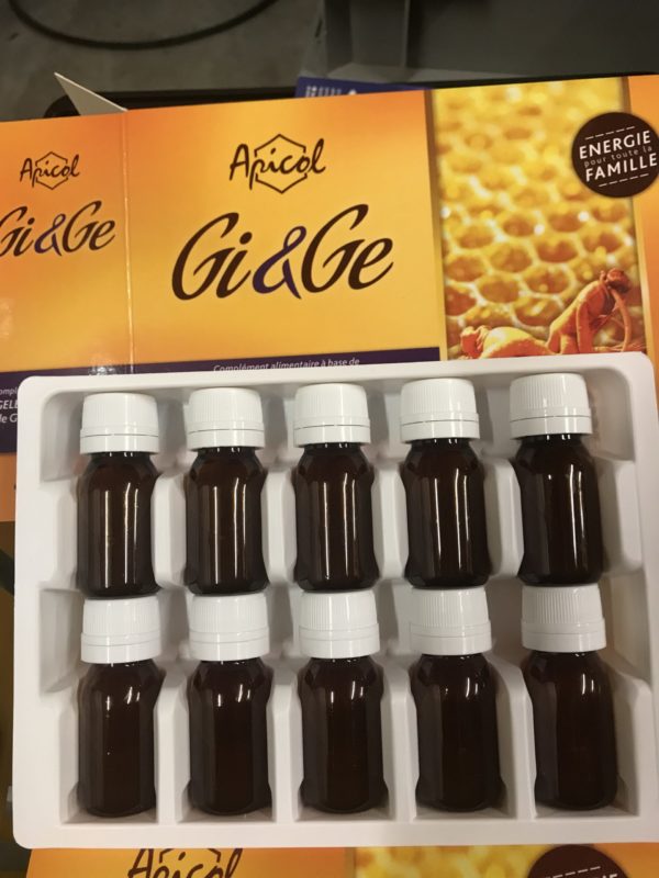 GI&GE Complément à base de Gelée Royale Ginseng et Vitamine C