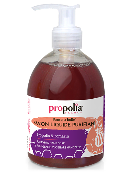 Savon liquide purifiant, propolis et romarin