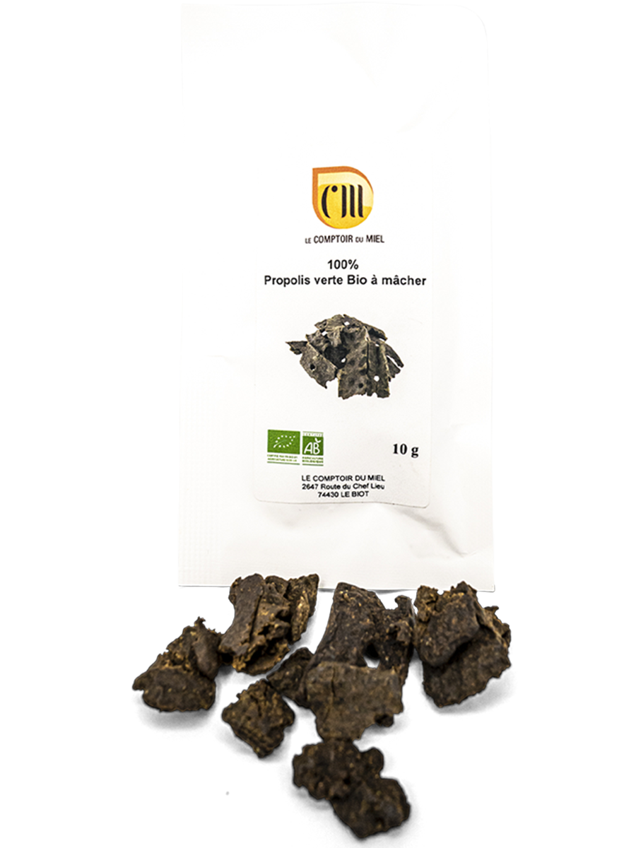 Propolis verte BIO du Brésil à mâcher