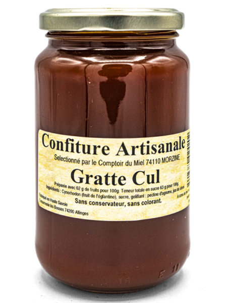 Confiture artisanale de Gratte Cul pot de 430g