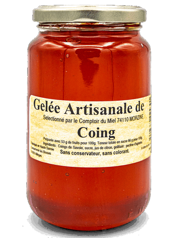 Artisanal quince jelly 430g jar