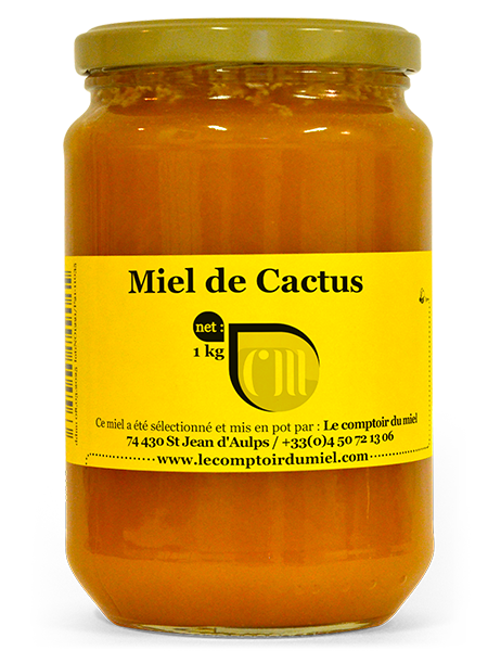 miel-cactus-1kg Miel de Cactus Bio : 1 kg