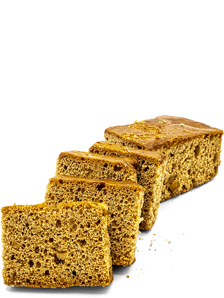 Pain d’épices artisanal riche en miel et morceaux de gingembre 250g
