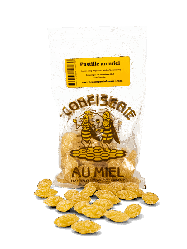 Honey-flavored lozenges