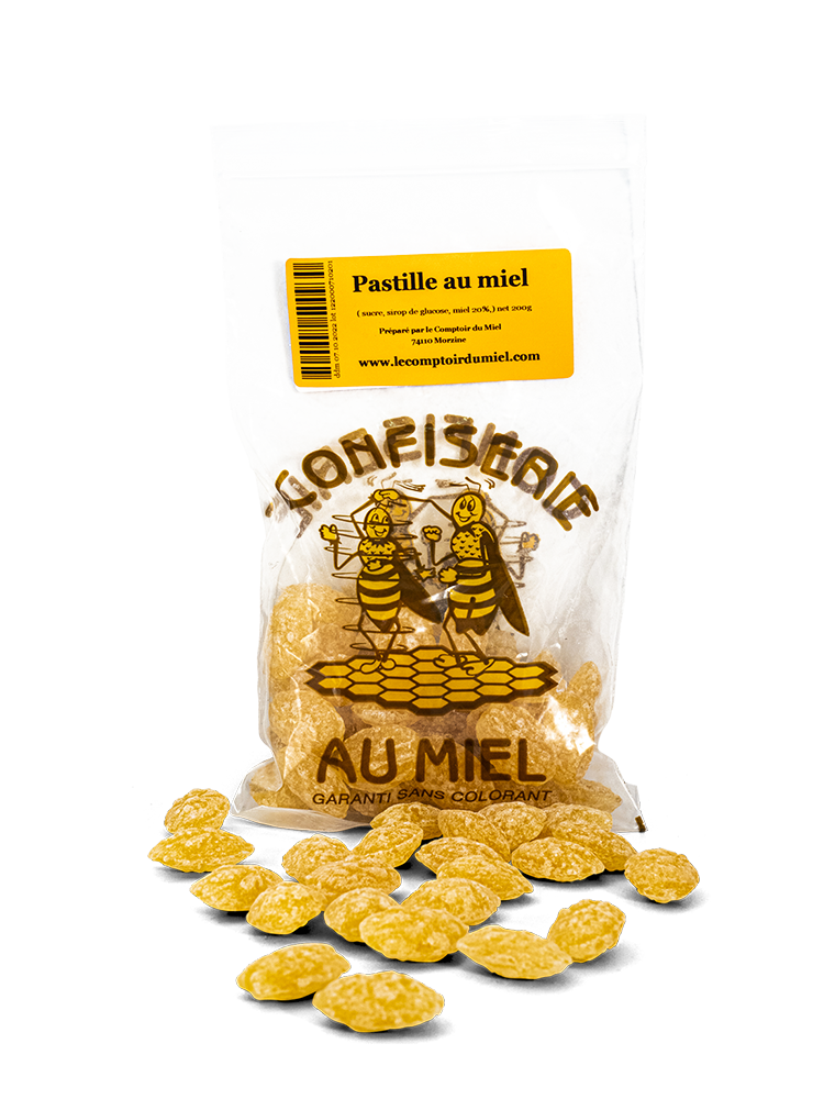 Pastilles au bon goût de miel