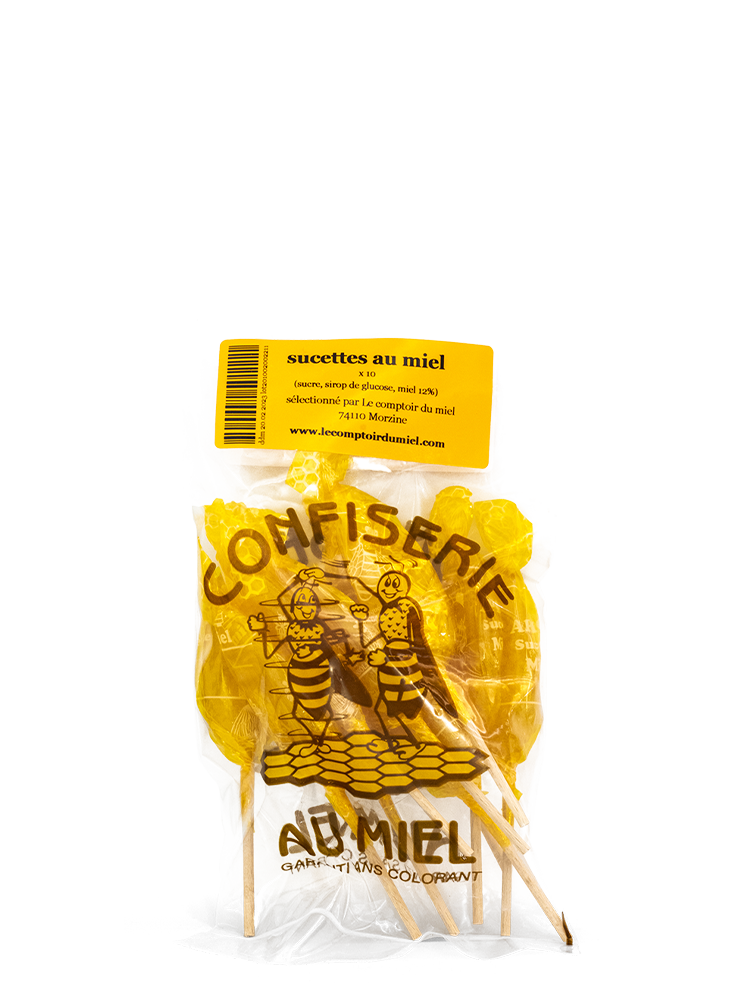 10 sucettes gourmandes au miel