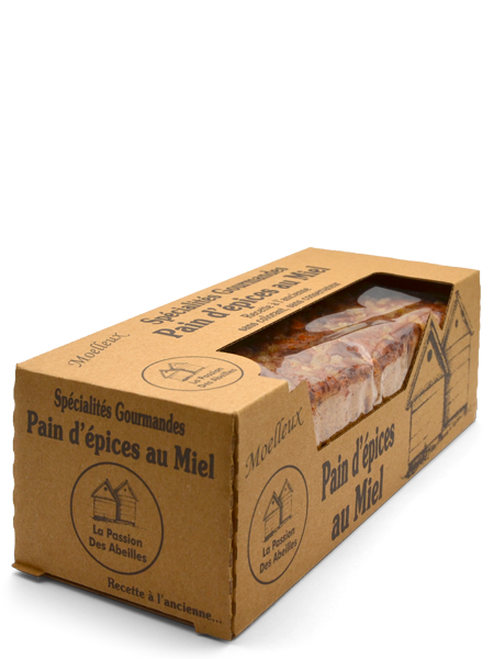 Pain d'épices tranché