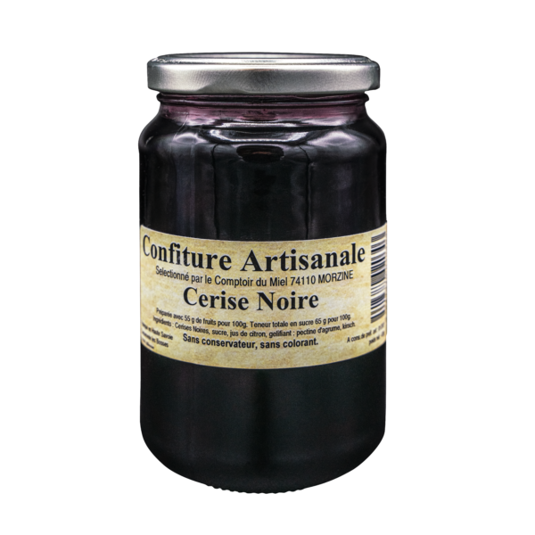 Confiture artisanale de Cerise Noire
