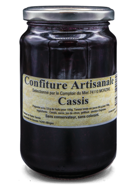 Confiture artisanale de Cassis