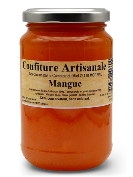Confiture artisanale de Mangue
