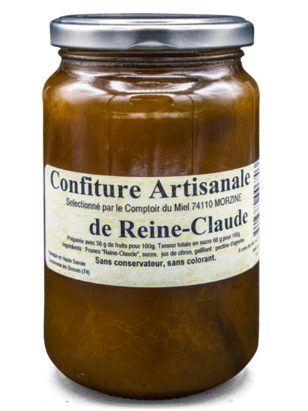 Confiture artisanale de Reine-Claude