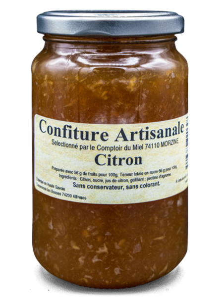 Confiture artisanale de Citron