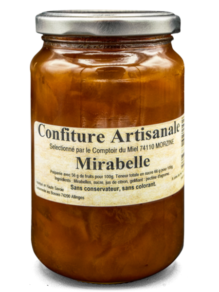 Confiture artisanale de Mirabelle