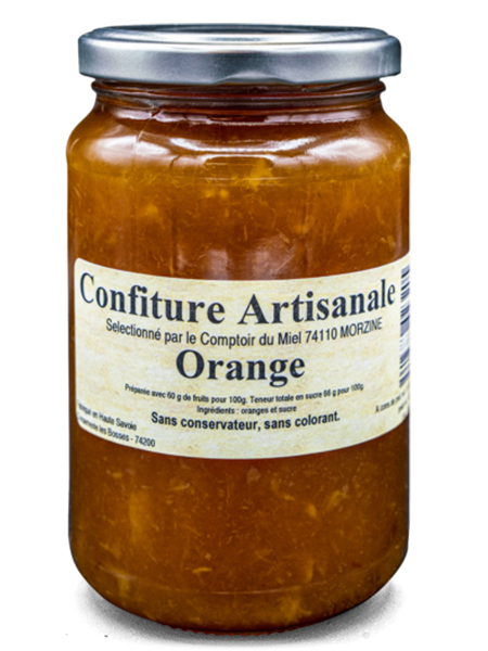 Confiture Artisanale d'Orange