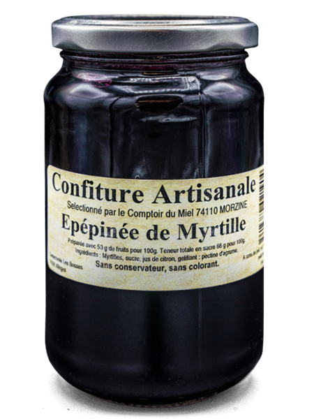 Confiture artisanale de Myrtille