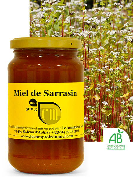Miel de sarrasin bio