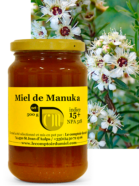 Miel de Manuka UMF +15 – Le miel des rois