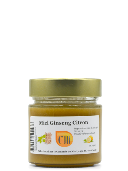 Miel et Ginseng Ashwagandha