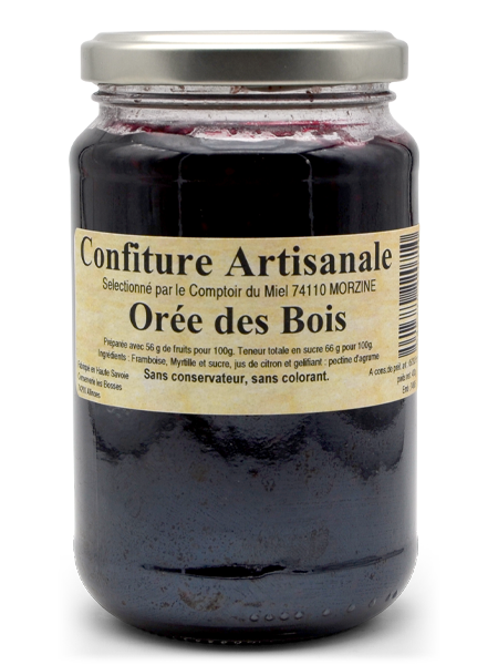 Confiture artisanale l'orée des bois