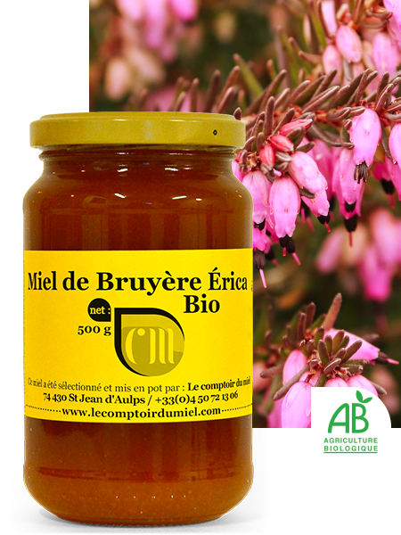 Miel de Bruyère Érica Bio