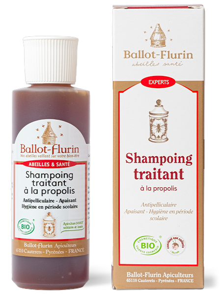 Shampoing traitant à la Propolis