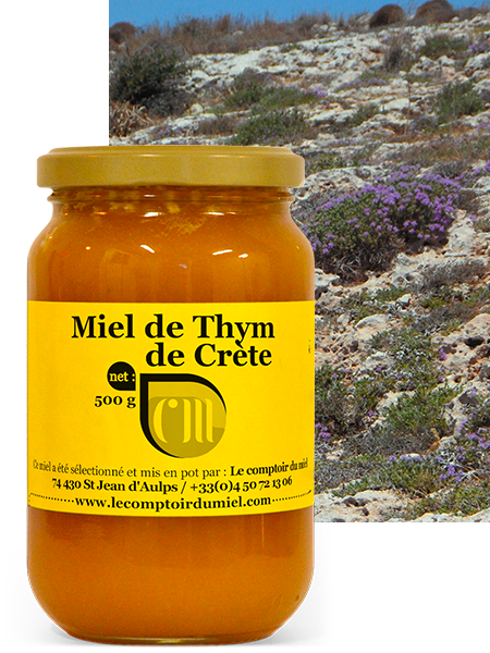 miel de thym de Crète